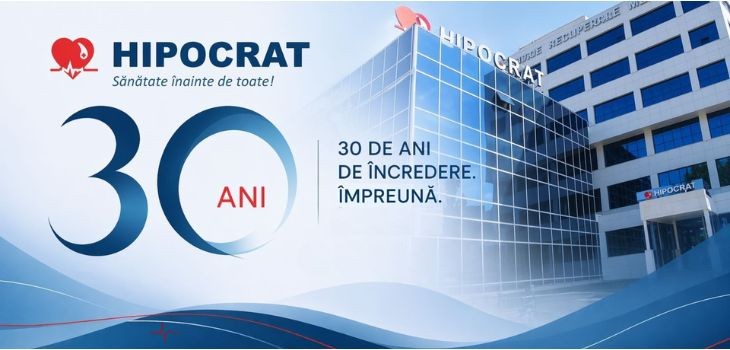 Rețeaua Medicală HIPOCRAT marchează 30 de ani de activitate 